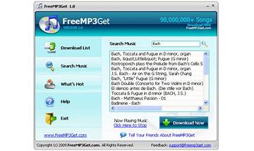 FreeMP3Get for Windows - Download it from Habererciyes for free